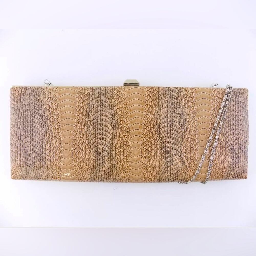 Hobo International Pink Neutral Clutch removable strap Crossbody Handbag